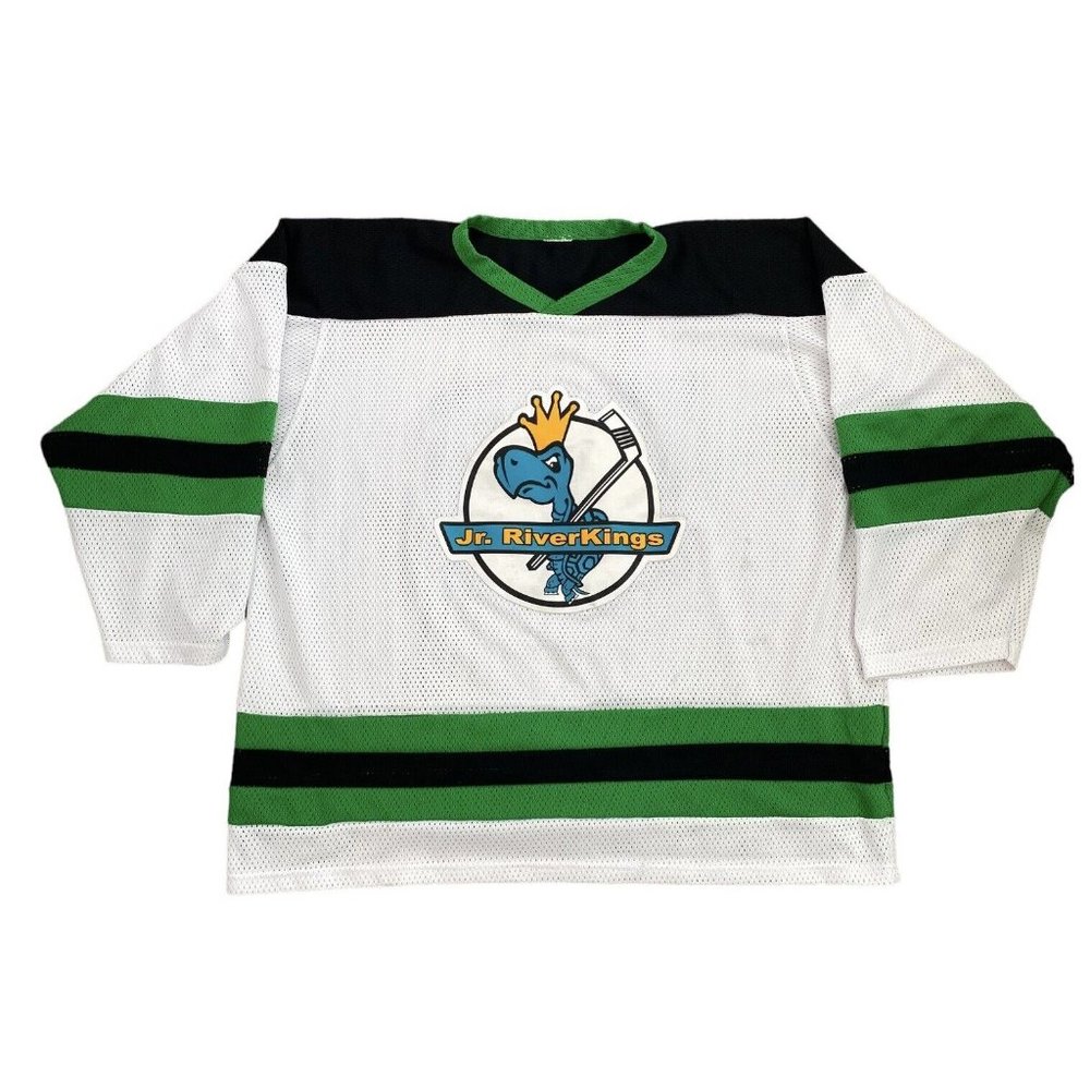Mississippi Memphis Riverkings Athletics Int Jersey #50 Men 2xl White Chl Hockey